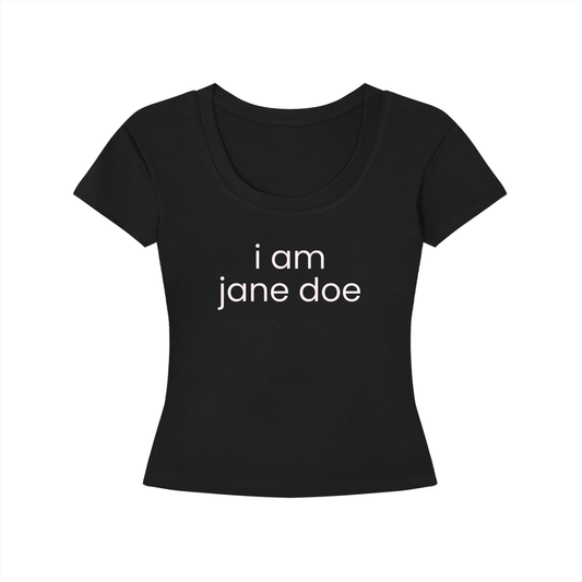 i am jane doe | Women's Longline Slim-Fit T-Shirt
